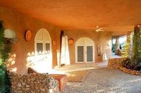 Patio of the Hotel BAHIA CHIQUITA - Samana - Dominican Republic